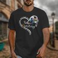 Tie Dye Heart School Secretary Life Tee Cute Back To School Unisex T-Shirt Tie Dye Heart School Secretary Life Tee Cute Back To School Unisex T-Shirt