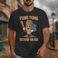 Tung Tung Sahur 2nd Grade Italian Brainrot Back To School Unisex T-Shirt Tung Tung Sahur 2nd Grade Italian Brainrot Back To School Unisex T-Shirt