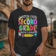 Watch Out Second Grade Here I Come Back To School Boys Girls Unisex T-Shirt Watch Out Second Grade Here I Come Back To School Boys Girls Unisex T-Shirt