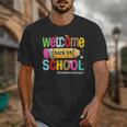 Welcome Back To School School Secretary Life Leopard Unisex T-Shirt