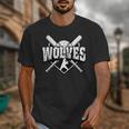 Wolves Baseball Back To School Spirit Unisex T-Shirt