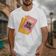 Back To School Notebook And Pencil Graphic Design Premium Tri-Blend Unisex T-Shirt