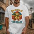 Bruh I’m In 1st Grade Italian Brainrot Meme Back To School Premium Tri-Blend Unisex T-Shirt