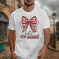 Coquette 4th Grade First Day Of Back To School Girls Outfits Unisex T-Shirt Coquette 4th Grade First Day Of Back To School Girls Outfits Unisex T-Shirt