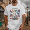 Crayon Crew Member Back To School Coloring Art Classes Unisex T-Shirt Crayon Crew Member Back To School Coloring Art Classes Unisex T-Shirt