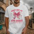 First Day Of 6th Grade Coquette Back To School Girls Kids Unisex T-Shirt First Day Of 6th Grade Coquette Back To School Girls Kids Unisex T-Shirt