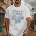 First Grade Coquette Bow Pencil First Day Back To School Performance Unisex T-Shirt First Grade Coquette Bow Pencil First Day Back To School Performance Unisex T-Shirt