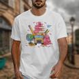 Girls Cute Pink Bows Coquette Aesthetic Back To School Unisex T-Shirt Girls Cute Pink Bows Coquette Aesthetic Back To School Unisex T-Shirt