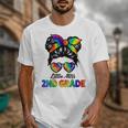 Girls Second Grade Back To School Cute Little Miss 2nd Grade Unisex T-Shirt Girls Second Grade Back To School Cute Little Miss 2nd Grade Unisex T-Shirt