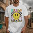 Hello Kindergarten Smile Face Back To School Girl Kid Unisex T-Shirt Hello Kindergarten Smile Face Back To School Girl Kid Unisex T-Shirt