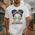 Hello Preschool Messy Bun Tie Dye Back To School Girls Kids Unisex T-Shirt Hello Preschool Messy Bun Tie Dye Back To School Girls Kids Unisex T-Shirt