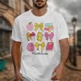 Hello Sixth 6th Grade Back To School Coquette Bow Girls Unisex T-Shirt Hello Sixth 6th Grade Back To School Coquette Bow Girls Unisex T-Shirt