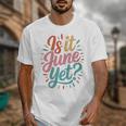 Is It June Yet Back To School Student Groovy Kids Premium Tri-Blend Unisex T-Shirt Is It June Yet Back To School Student Groovy Kids Premium Tri-Blend Unisex T-Shirt