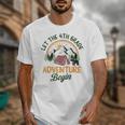 Let The 4th Grade Adventure Begin Camping Back To School Unisex T-Shirt Let The 4th Grade Adventure Begin Camping Back To School Unisex T-Shirt
