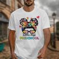 Little Miss Preschool Back To School Messy Kids Girls Unisex T-Shirt