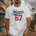 Mason 67 Jersey Baseball Men Women Boys Girls Number 6 7 Unisex T-Shirt