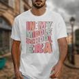 In My Middle School Era Cute Groovy First Day Back To School Unisex T-Shirt In My Middle School Era Cute Groovy First Day Back To School Unisex T-Shirt