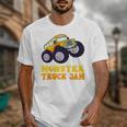 Monster Truck Jam School Bus Yellow Back To School Toddlers Unisex T-Shirt Monster Truck Jam School Bus Yellow Back To School Toddlers Unisex T-Shirt