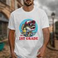 O’Fish-Ally a 1st Grade Mom Back To School Premium Tri-Blend Unisex T-Shirt