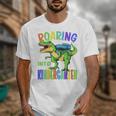 Roaring Into Kindergarten DinosaurRex Back To School Boys Performance Unisex T-Shirt