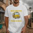 School Bus Driver Kindness Humor Back To School Quote Premium Tri-Blend Unisex T-Shirt