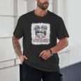 Back To School Hello 5th Grade Cute Messy Bun Tie Dye Girls Unisex T-Shirt