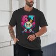 Baseball Ice Cream Drip Number 67 Six Seven Meme 67 Unisex T-Shirt Baseball Ice Cream Drip Number 67 Six Seven Meme 67 Unisex T-Shirt