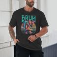 Boys Modern Bruh Big Foot Back To School Graphic Unisex T-Shirt Boys Modern Bruh Big Foot Back To School Graphic Unisex T-Shirt