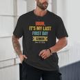 Bruh It's My Last First Day Senior 2026 Back To School Unisex T-Shirt Bruh It's My Last First Day Senior 2026 Back To School Unisex T-Shirt