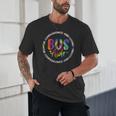 Bus Driver Aide Back To School Bus Driver Tie Dye Unisex T-Shirt