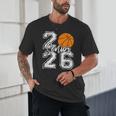 Class Of 2026 Basketball Senior 2026 Back To School Unisex T-Shirt Class Of 2026 Basketball Senior 2026 Back To School Unisex T-Shirt