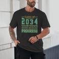 Class Of 2034 Countdown In Progress Fun Back To School Retro Unisex T-Shirt Class Of 2034 Countdown In Progress Fun Back To School Retro Unisex T-Shirt