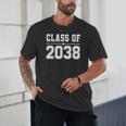 Class Of 2038 Grow With Me Back To School Kindergarten 2038 Unisex T-Shirt