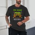 First Day Of 3rd Grade Level Begins Back To School Boy Unisex T-Shirt First Day Of 3rd Grade Level Begins Back To School Boy Unisex T-Shirt
