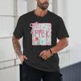 Girls Pre-K Coquette Bow Pink Preppy Back To School Unisex T-Shirt Girls Pre-K Coquette Bow Pink Preppy Back To School Unisex T-Shirt