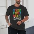 Happy First Day Of School Pupil Kids Grade Back To School 1 Unisex T-Shirt Happy First Day Of School Pupil Kids Grade Back To School 1 Unisex T-Shirt