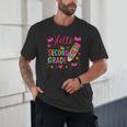 Hello Second Grade Colorful Pencil Tie Dye Back To School Unisex T-Shirt Hello Second Grade Colorful Pencil Tie Dye Back To School Unisex T-Shirt