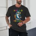 Hello Second Grade Dolphin Lover Back To School Kid Boy Girl Unisex T-Shirt Hello Second Grade Dolphin Lover Back To School Kid Boy Girl Unisex T-Shirt
