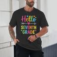 Hello Seventh 7TH Grade Back To School Kids Students Tee Unisex T-Shirt Hello Seventh 7TH Grade Back To School Kids Students Tee Unisex T-Shirt