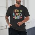 Jesus Loves Me Christian Kids Back To School Unisex T-Shirt Jesus Loves Me Christian Kids Back To School Unisex T-Shirt