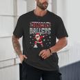 Jingle Ballers Plaid Santa Dabbing Baseball Christmas Unisex T-Shirt Jingle Ballers Plaid Santa Dabbing Baseball Christmas Unisex T-Shirt