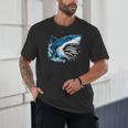Kids Shark With School Books Back To School Shark Lovers Unisex T-Shirt Kids Shark With School Books Back To School Shark Lovers Unisex T-Shirt