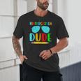 Kindergarten Dude First Day Back To School Kids Boys Unisex T-Shirt Kindergarten Dude First Day Back To School Kids Boys Unisex T-Shirt