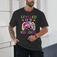 Leveled Up To High School Gaming Fun Back To School Tie Dye Unisex T-Shirt