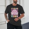 Pink 4th Grade Vibes Smile Face Back To School Fourth Grade Unisex T-Shirt Pink 4th Grade Vibes Smile Face Back To School Fourth Grade Unisex T-Shirt
