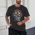 Powered By Coffee Principal Appreciation Back To School Unisex T-Shirt