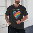 Rainbow Pencil Heart Back To School Creative Unisex T-Shirt Rainbow Pencil Heart Back To School Creative Unisex T-Shirt