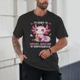 Ready To Kindergarten Axolotl Questions Back To School Girls Unisex T-Shirt Ready To Kindergarten Axolotl Questions Back To School Girls Unisex T-Shirt