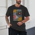 Retro Boho Flower Floral Back To School First Day Of School Unisex T-Shirt Retro Boho Flower Floral Back To School First Day Of School Unisex T-Shirt