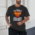 School Bus Driver Superhero Back To School Unisex T-Shirt